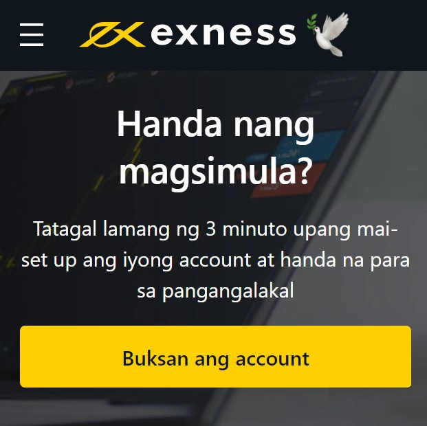 Exness Registration - Buksan ang Trading Account.