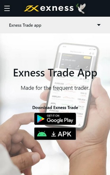 Exness Trade App.